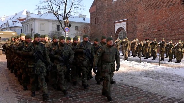 NATO kovinė grupė oficialiai perėjo į Vokietijos brigados Lietuvoje pavaldumą: „Siunčiame aiškią žinią"