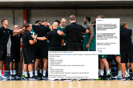 Kauno „Žalgirio“ komandos nariui – dideli nemalonumai: verslas žlunga, klientai – įtūžę