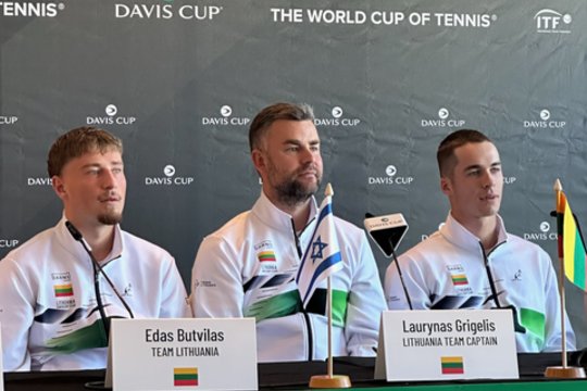 Paaiškėjo Lietuvos rinktinės tvarkaraštis Daviso taurės dvikovoje su Izraeliu