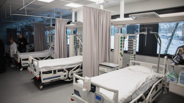 Vilniaus klinikinėje ligoninėje duris atvėrė modernus korpusas: patogumai ne tik pacientams
