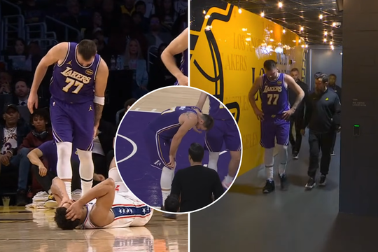 Luka Dončičius patyrė traumą