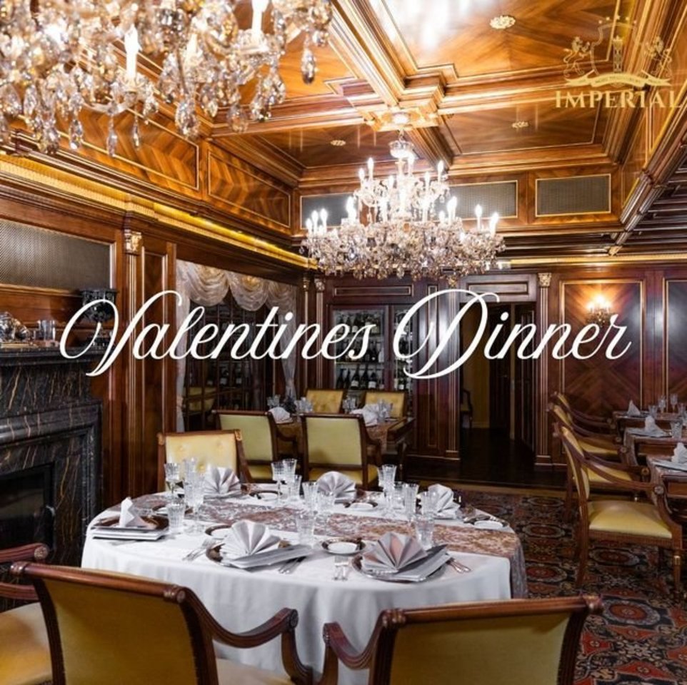  „Imperial Hotel &amp; Restaurant“ bei „California“ baras siūlo meilės dieną praleisti taip, kad ją svajingai prisimintumėte dar ilgai.
