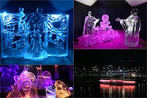 Jelgava kviečia į jau 27-ąjį tarptautinį ledo skulptūrų festivalį: menininkų kūrinuose – „Iliuzijos galia“