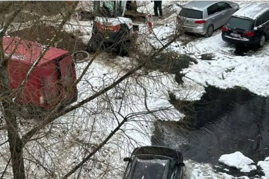 Skaitytojas: Kaune trūko dar vienas vandentiekio vamzdis
