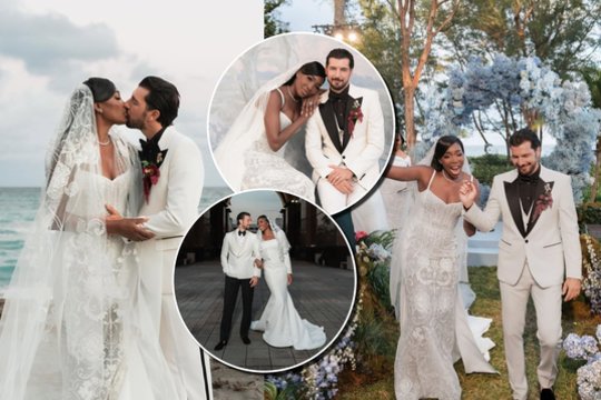 Ištekėjo teniso legenda V. Williams: šventė truko penkias dienas, nuotaka pakeitė 13 suknelių