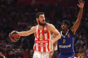 „Crvena Zvezda“ Eurolygoje krito namie vienu tašku prieš „Maccabi“