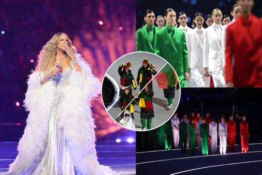 Žiemos olimpinės žaidynės Milane tapo podiumu: Mariah Carey šou ir stilinga duoklė Giorgio Armani