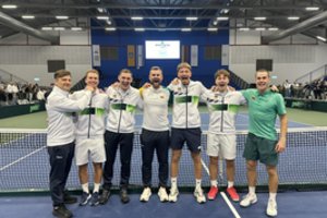 Izraelį įveikę lietuviai kyla į aukštesnę Daviso taurės varžybų grupę