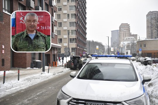 Po generolo sušaudymo Maskvoje – FSB žinia: sulaikė įtariamąjį