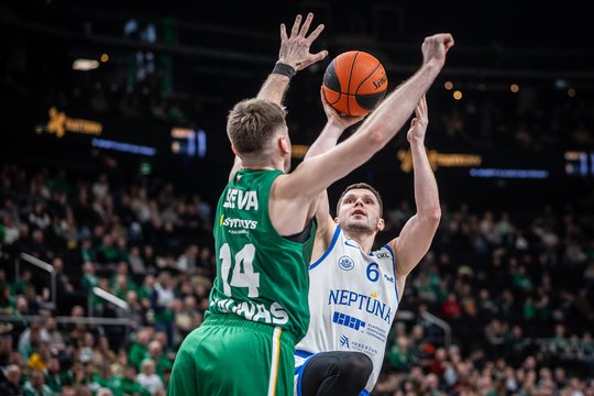 I. Brazdeikio ir Ą. Tubelio vedamas „Žalgiris“ nepasigalėjo „Neptūno“