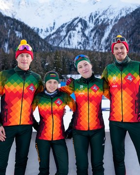 Pamatykite: Lietuvos biatlonininkų pirmasis startas olimpiadoje