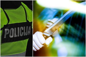 Klaipėdos rajone moteris peiliu sužalojo neblaivų vyrą