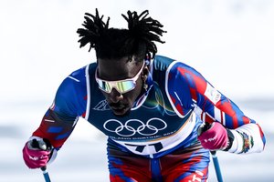 Sirgalių širdis užkariavo lietuvį aplenkęs slidininkas iš Haičio: pokalbyje su Lrytas – jaudinantys žodžiai