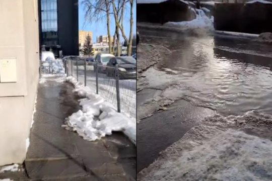 Avarinė situacija: Kaune trūko dar vienas vamzdis