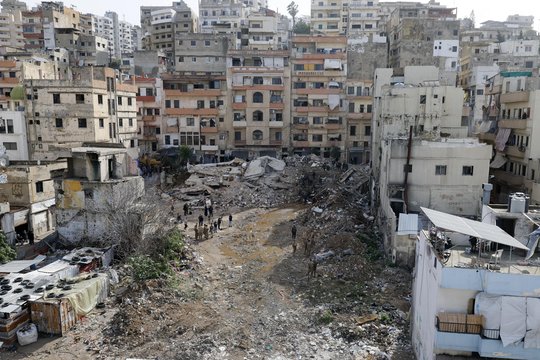 Civilinės saugos tarnyba: šiaurės Libane sugriuvus pastatui žuvo 14 žmonių