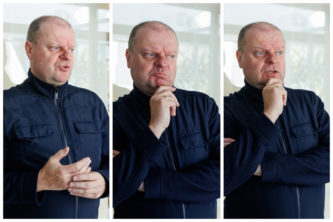 Po atliktų kratų pirmą kartą užfiksuotas Saulius Skvernelis