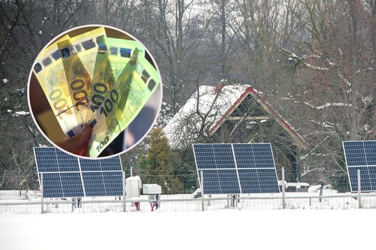 Socialiniuose tinkluose – kosminė mažeikiškio sąskaita už šildymą: „Žiemą saulės elektrinių vertė – nulinė“