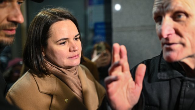 Prakalbo apie girdėtą nepasitenkinimą dėl S. Cichanouskajos saugojimo: jiems buvo per sunku