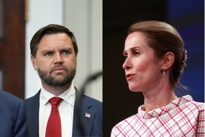 Jokios paguodos: po nušvilpimo – netikėtas K. Kallas kirtis J. D. Vance'ui