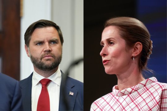 Jokios paguodos: po nušvilpimo – netikėtas K. Kallas kirtis J. D. Vance'ui