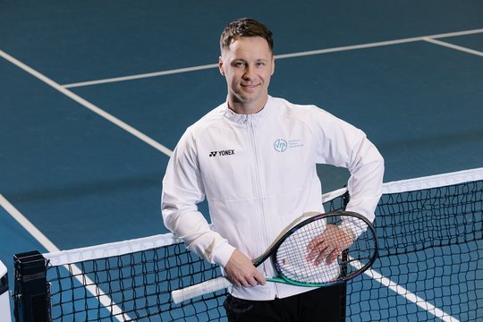 Ričardas Berankis jungiasi prie Vilniaus teniso akademijos