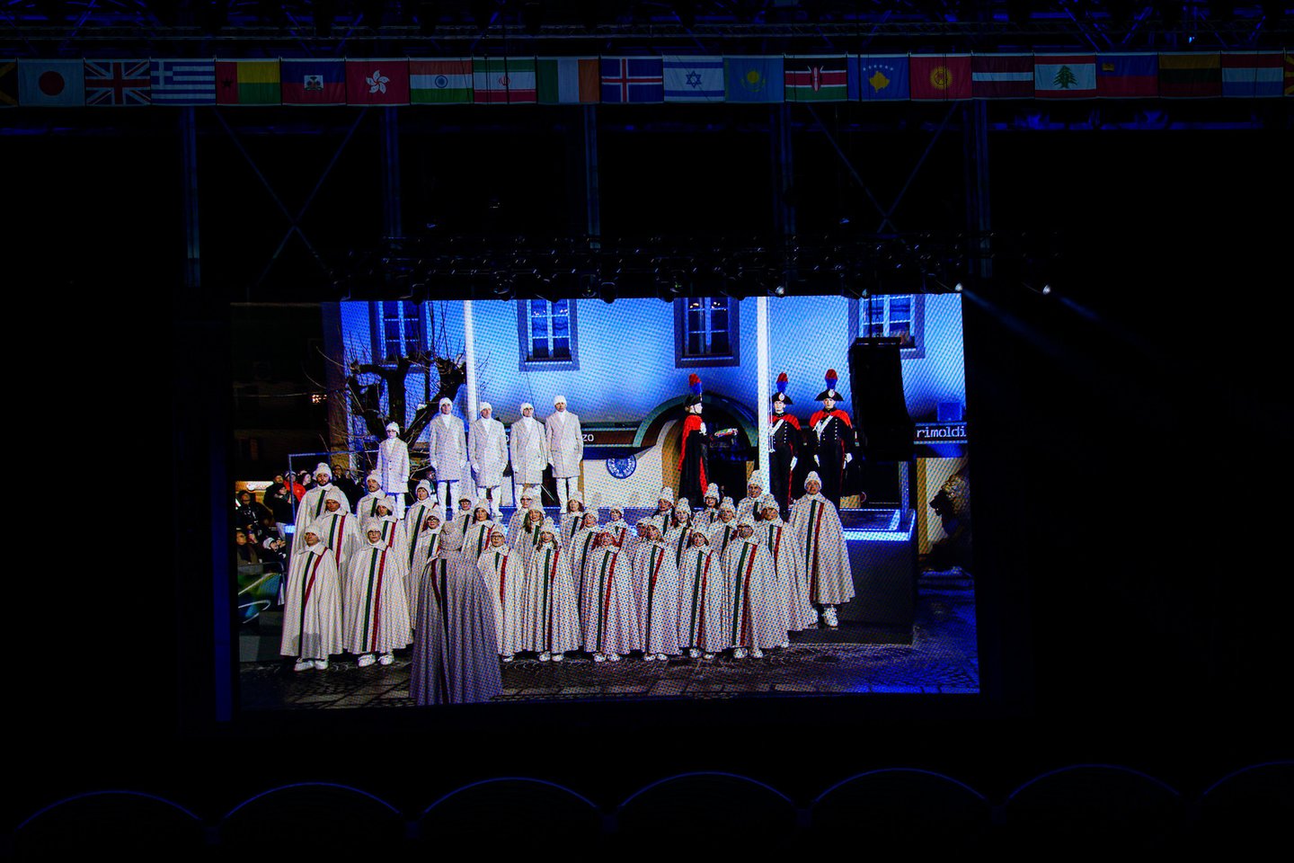 Milano-Kortinos olimpiados atidarymo ceremonija<br> V. Dranginio (LTOK) nuotr.