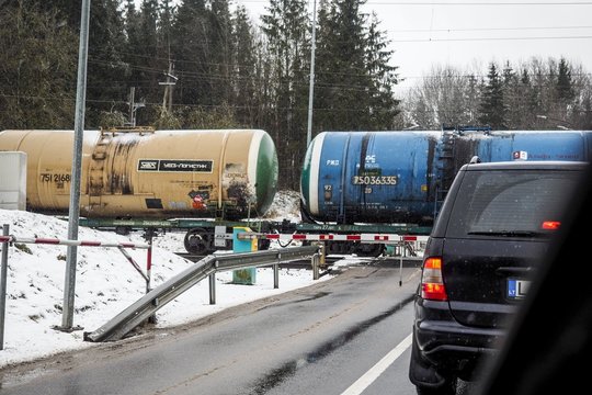 Po incidento, kai iš Karaliaučiaus tranzitinio traukinio iššoko rusas – parodė įvestą naujovę