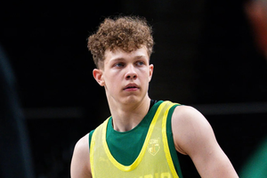 S. Štombergo sūnus pakviestas į prestižinę krepšinio stovyklą