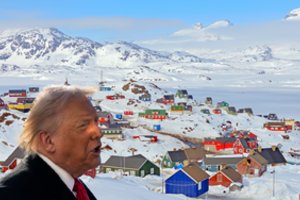 Siekdami atkurti D. Trumpo sugriautą pasitikėjimą, Grenlandijoje lankosi JAV senatoriai