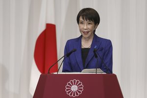 Oficialūs rezultatai: per rinkimus Japonijoje S. Takaichi partija laimėjo dviejų trečdalių daugumą parlamente