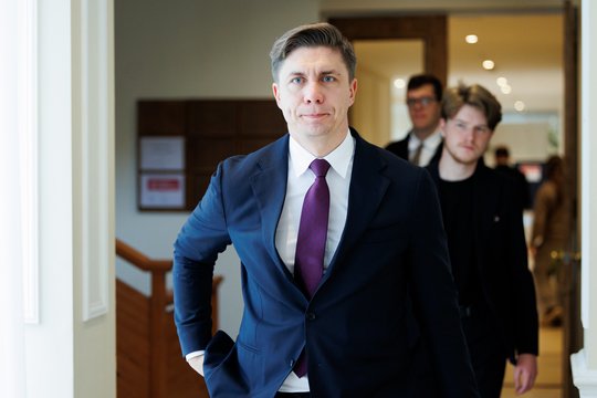 M. Sinkevičius: prielaidų susitikimui su Baltarusija kol kas nėra, bet tai nėra atmestina