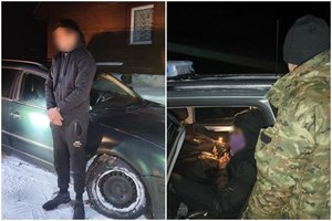 Lenkijos pasieniečiai sulaikė lietuvį, įtariamą nelegaliu migrantų gabenimu į Vakarus