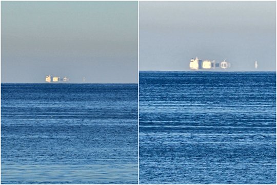 Palangos pajūryje užfiksavo retą reiškinį: kiti pamanė, kad tai mistika