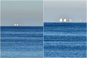 Palangos pajūryje užfiksavo retą reiškinį: kiti pamanė, kad tai mistika