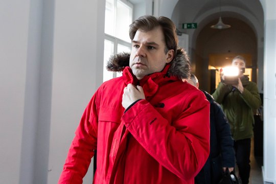 K. Bartoševičius po teismo išėjo nusiteikęs optimistiškai: manau, kad į liudytojų parodymus atsižvelgs
