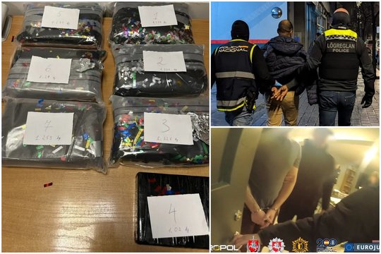 Stambi tarptautinė operacija: Lietuvos pareigūnai su ispanais ir islandais smogė rimtam narkotikų platintojų tinklui