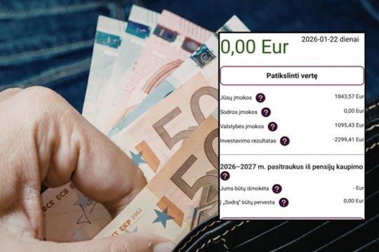 Pasitikrinus II pakopos pensijos sumą – nuliai: kodėl gyventojai mato tokį rezultatą ir ką daryti