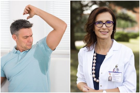 Profesorė apie gausų prakaitą ir nemalonų kvapą: ne asmeninė tragedija, o ligos simptomas