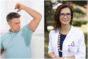 Profesorė apie gausų prakaitą ir nemalonų kvapą: ne asmeninė tragedija, o ligos simptomas