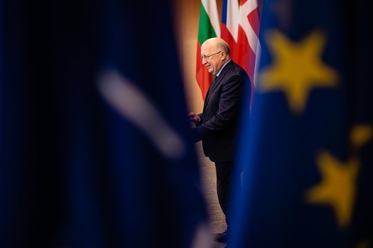 Eurokomisaras A. Kubilius: ES yra mieganti gynybos milžinė, kurią reikia pažadinti