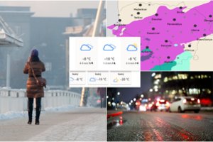 Prognozės vėl koreguojasi: skelbia, ko laukti po atšilimo 