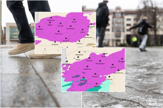 Iš tarnybos – perspėjimas dėl pavojingų reiškinių: turi ir žinią, kada sugrįš šaltis