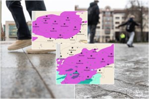 Iš tarnybos – perspėjimas dėl pavojingų reiškinių: turi ir žinią, kada sugrįš šaltis