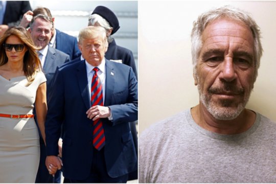 D. Trumpas 2019 m. skundėsi policijai dėl J. Epsteino