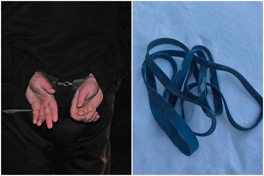 Balionu skraidintos kontrabandos laukusį alytiškį Čepkelių raiste susekė ir VSAT šuo, ir kameros