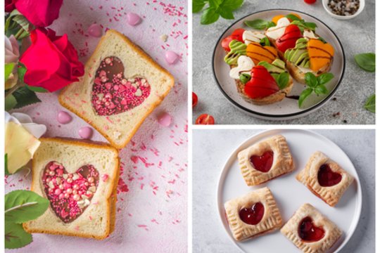 Meilės laiškai lėkštėje: antrą pusę palepinkite romantiškais pusryčiais