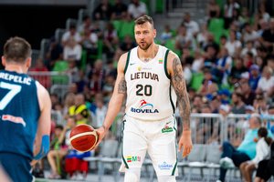 D. Motiejūnas rėžė apie Lietuvos rinktinės žaidėjus: „Tai rodo žemą intelektą“