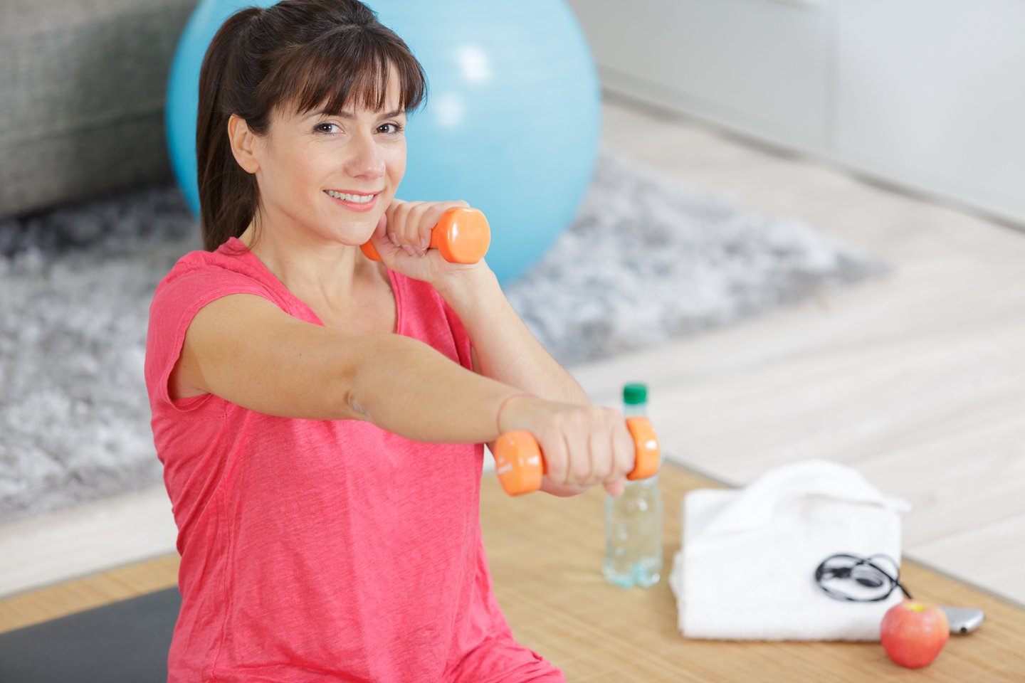 Mankšta namie<br>Asociatyvinė 123rf nuotr.