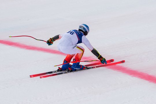 Pamatykite – istorinis Lietuvos kalnų slidininko pasirodymas olimpiadoje