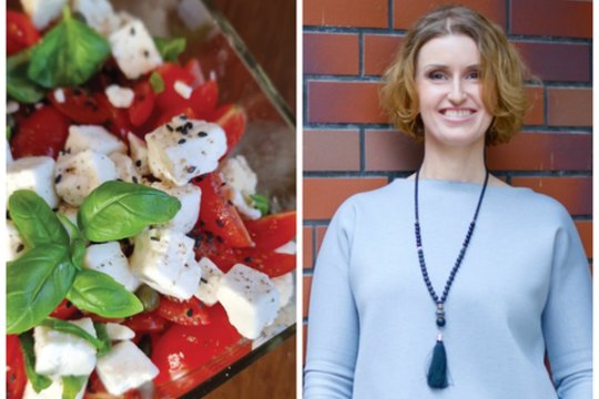 V. Kurpienė pasidalino ypatingų salotų receptu: plonės talija, valysis kraujagyslės 